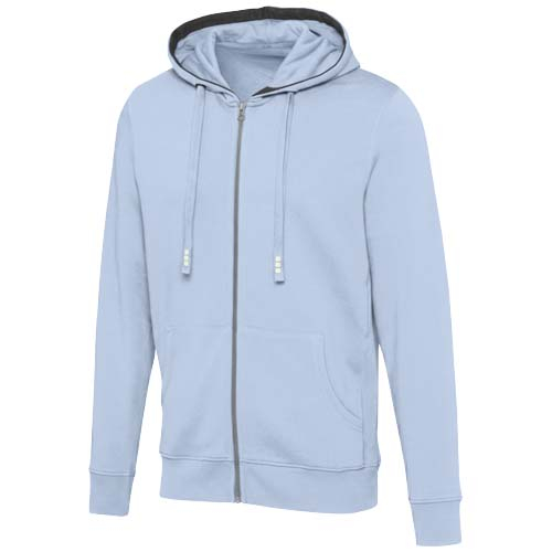 Sweater publicitaire à capuche Homme 300g - Arora Bleu brume